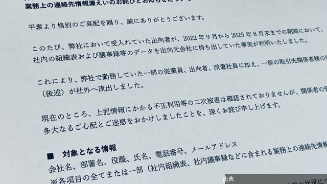 [衝撃] トヨタ自動車から大量の情報流出