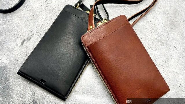 [朗報] 本革スマホショルダーで毎日の動作をスムーズに