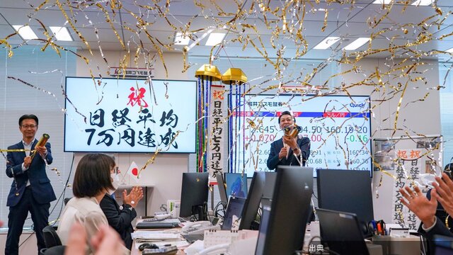 [朗報] 日本株は上昇トレンド続く