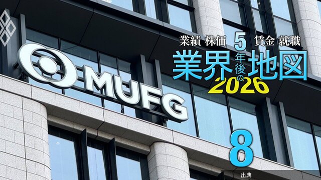 [緋急]【銀行業界の5年後大予測】絶好調3メガに死角は？地銀は生き残り競争が激化、業績のカギは「預金獲得力」 -...とのこと