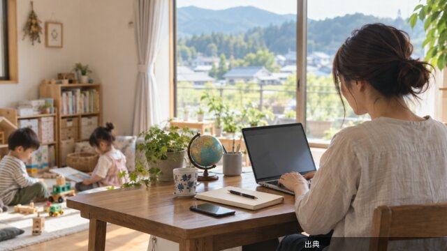 [衝撃]TOEIC300点台でも 地方在住で月60万円稼ぐ2児の母がヤバい件