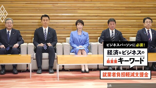 [速報]食料品の消費税減税と同時に始まる【就業者負担軽減支援金】を徹底解説、年収の壁緩和も狙いの一つ - ビジネ...とのこと