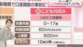 2027年1月開始予定の「こどもNISA」利用するなら、注意すべき点は？←これ